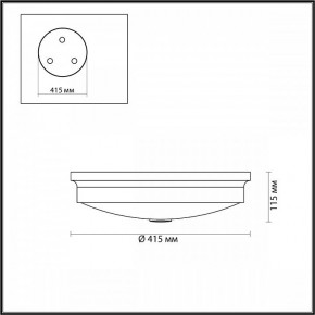 Накладной светильник Odeon Light Marsei 4824/4C в Тюмени - tumen.mebel24.online | фото 4