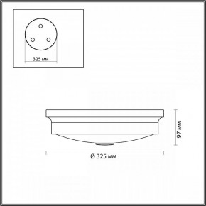Накладной светильник Odeon Light Marsei 4825/3C в Тюмени - tumen.mebel24.online | фото 4