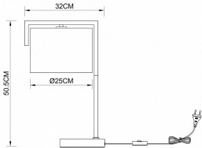 Настольная лампа декоративная Arte Lamp Aperol A5031LT-1PB в Тюмени - tumen.mebel24.online | фото 3