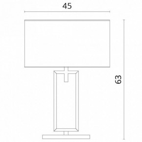 Настольная лампа декоративная Divinare Porta 5933/01 TL-1 в Тюмени - tumen.mebel24.online | фото 3