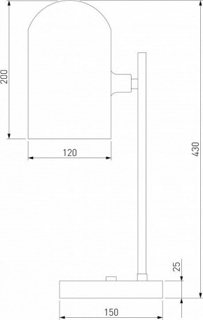 Настольная лампа декоративная Eurosvet Bambola 01164/1 латунь в Тюмени - tumen.mebel24.online | фото 2