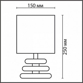 Настольная лампа декоративная Lumion Latza 8126/1Т в Тюмени - tumen.mebel24.online | фото 3