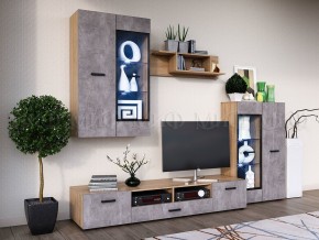Нэнси New Полка навесная (ЛДСП) Сонома в Тюмени - tumen.mebel24.online | фото 2