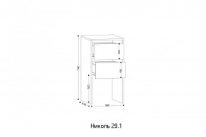 НИКОЛЬ 25 Шкаф 5-ти створчатый в Тюмени - tumen.mebel24.online | фото 7