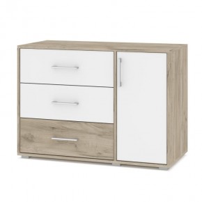 ОЛИВИЯ О63 Комод (дуб серый/белый) в Тюмени - tumen.mebel24.online | фото