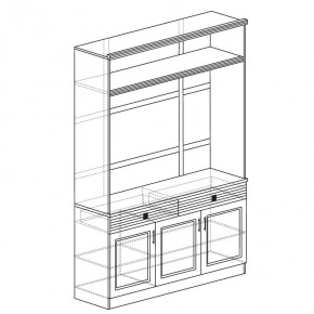 ОРЛЕАН Гостиная (модульная) серый в Тюмени - tumen.mebel24.online | фото 5