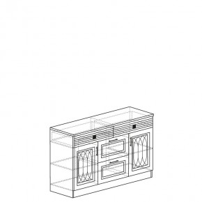 ОРЛЕАН Гостиная (модульная) серый в Тюмени - tumen.mebel24.online | фото 9