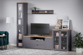 ОСТИН Гостиная (модульная) графит в Тюмени - tumen.mebel24.online | фото 1
