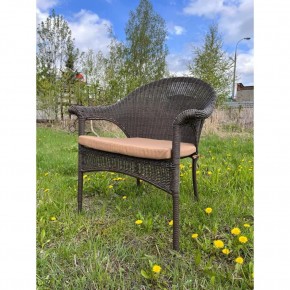 Плетеное кресло LV-140B-Brown с подушкой в комплекте в Тюмени - tumen.mebel24.online | фото 2