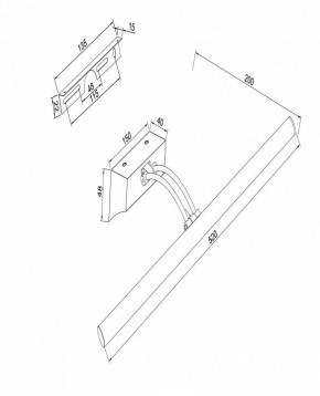Подсветка для картины Maytoni Fino MIR003WL-L12CH в Тюмени - tumen.mebel24.online | фото 4
