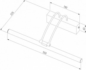 Подсветка для зеркала Elektrostandard Simple a063698 в Тюмени - tumen.mebel24.online | фото 3