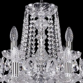 Подвесная люстра Bohemia Ivele Crystal 1402 1402/12+6/300/2d/Ni в Тюмени - tumen.mebel24.online | фото 4