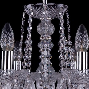 Подвесная люстра Bohemia Ivele Crystal 1402 1402/8/195/Ni/Leafs в Тюмени - tumen.mebel24.online | фото 4