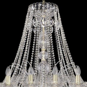 Подвесная люстра Bohemia Ivele Crystal 1411 1411/24/460/G в Тюмени - tumen.mebel24.online | фото 4