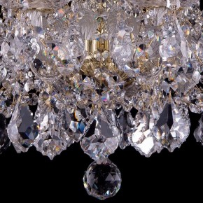 Подвесная люстра Bohemia Ivele Crystal 1413 1413/10/165/G/Leafs в Тюмени - tumen.mebel24.online | фото 3