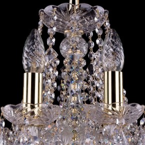 Подвесная люстра Bohemia Ivele Crystal 1413 1413/10/165/G/Leafs в Тюмени - tumen.mebel24.online | фото 4