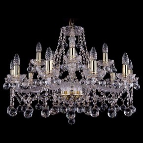 Подвесная люстра Bohemia Ivele Crystal 1413 1413/10+5/300/G/Balls в Тюмени - tumen.mebel24.online | фото