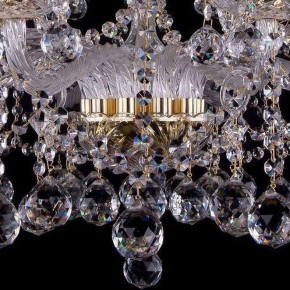 Подвесная люстра Bohemia Ivele Crystal 1413 1413/10+5/300/G/Balls в Тюмени - tumen.mebel24.online | фото 4
