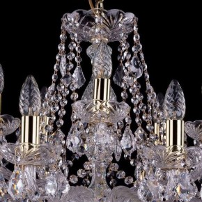 Подвесная люстра Bohemia Ivele Crystal 1413 1413/10+5/300/G/Leafs в Тюмени - tumen.mebel24.online | фото 4