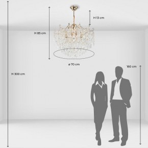 Подвесная люстра De City Бриз 38 111016006 в Тюмени - tumen.mebel24.online | фото 8