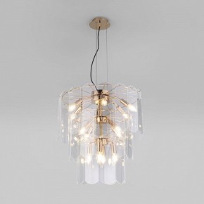 Подвесная люстра Eurosvet Claire 60171 золото в Тюмени - tumen.mebel24.online | фото 2