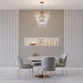 Подвесная люстра Eurosvet Claire 60171 золото в Тюмени - tumen.mebel24.online | фото 3