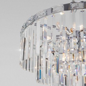Подвесная люстра Eurosvet Elegante 10130/8 хром/прозрачный хрусталь Strotskis в Тюмени - tumen.mebel24.online | фото 5