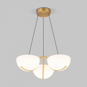 Подвесная люстра Eurosvet Emisfero 50083/3 LED золото в Тюмени - tumen.mebel24.online | фото 2
