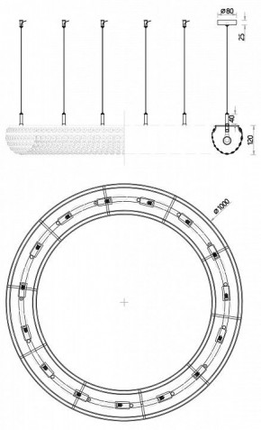 Подвесная люстра Favourite Monilibus 4015-15P в Тюмени - tumen.mebel24.online | фото 5