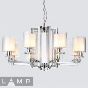 Подвесная люстра iLamp King RM6201-8 CR+CL в Тюмени - tumen.mebel24.online | фото 1