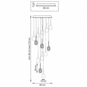 Подвесная люстра Lightstar Acrile 738131 в Тюмени - tumen.mebel24.online | фото 7