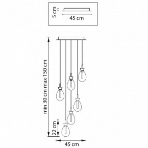 Подвесная люстра Lightstar Colore 805169 в Тюмени - tumen.mebel24.online | фото 5