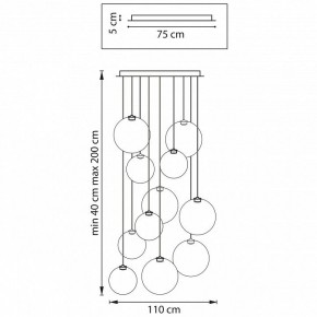 Подвесная люстра Lightstar Sferetta 801169 в Тюмени - tumen.mebel24.online | фото 9