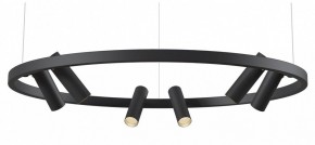 Подвесная люстра Maytoni Halo MOD102PL-L42BK в Тюмени - tumen.mebel24.online | фото