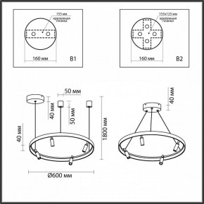 Подвесная люстра Odeon Light Fonda 4317/58L в Тюмени - tumen.mebel24.online | фото 6