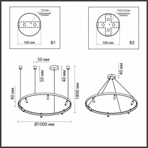 Подвесная люстра Odeon Light Fonda 4317/93L в Тюмени - tumen.mebel24.online | фото 6