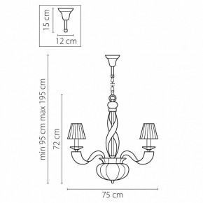 Подвесная люстра Osgona Alveare 702104 в Тюмени - tumen.mebel24.online | фото 4