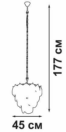 Подвесная люстра Vitaluce V5280 V5280-8/7 в Тюмени - tumen.mebel24.online | фото 5