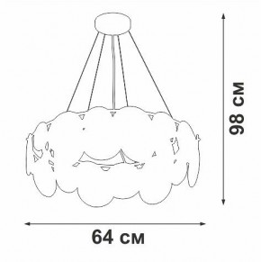 Подвесная люстра Vitaluce V5801 V5801-8/6S в Тюмени - tumen.mebel24.online | фото 7