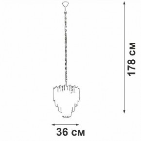 Подвесная люстра Vitaluce V58470 V58470-8/5 в Тюмени - tumen.mebel24.online | фото 4