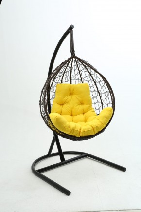 Подвесное кресло Бароло (коричневый/желтый) в Тюмени - tumen.mebel24.online | фото