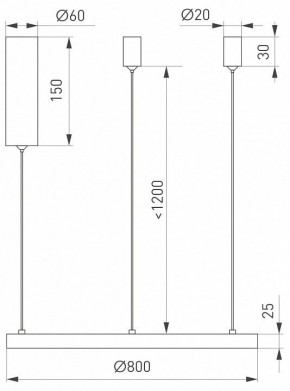 Подвесной светильник Arlight CONGO 046248 в Тюмени - tumen.mebel24.online | фото 4