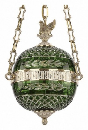 Подвесной светильник Bohemia Ivele Crystal 7100 71000P/25 GW Clear-Green/H-1J FS1S в Тюмени - tumen.mebel24.online | фото 2