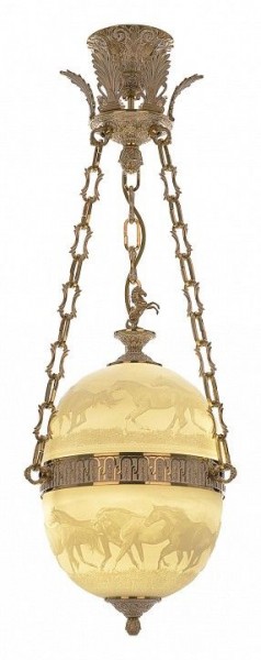 Подвесной светильник Bohemia Ivele Crystal 7100 71000P/25 GW Horse Y8 FH1S в Тюмени - tumen.mebel24.online | фото 2