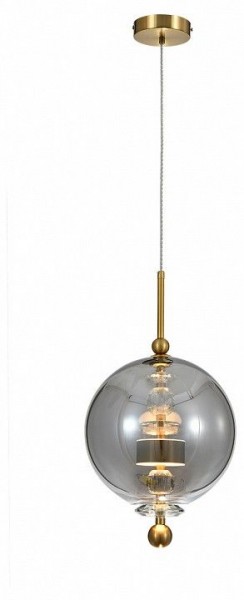 Подвесной светильник Indigo Illusione 11055/1P Smoke в Тюмени - tumen.mebel24.online | фото 4