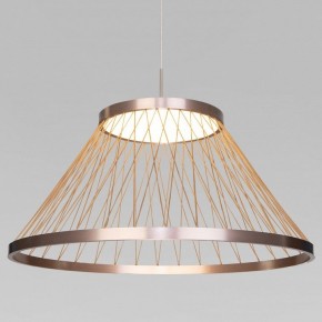 Подвесной светильник Eurosvet Cesta 40017/1 LED коричневый в Тюмени - tumen.mebel24.online | фото