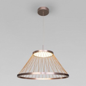 Подвесной светильник Eurosvet Cesta 40017/1 LED коричневый в Тюмени - tumen.mebel24.online | фото 2