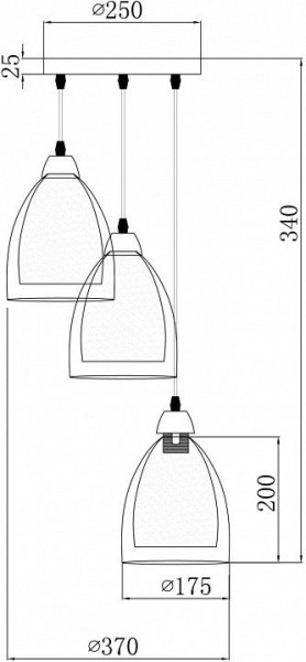 Подвесной светильник Freya Astery FR5375PL-03CH1 в Тюмени - tumen.mebel24.online | фото 4