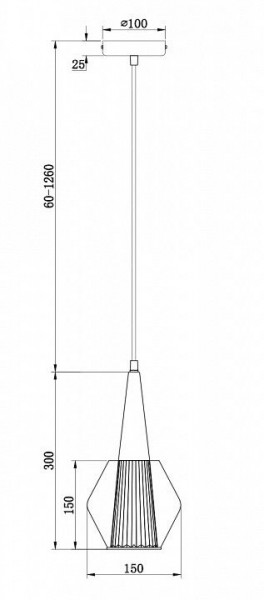 Подвесной светильник Freya Copita FR8008PL-01GB в Тюмени - tumen.mebel24.online | фото