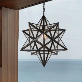Подвесной светильник Imperiumloft Black Star Clear Glass 101314-26 в Тюмени - tumen.mebel24.online | фото